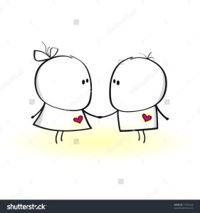 stock-vector-cartoon-illustration-with-a-boy-and-a-girl-in-love-73432222